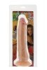 Dildo z żyłami na przyssawce penetrator waginy 20 cm